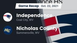 Recap: Independence  vs. Nicholas County  2021