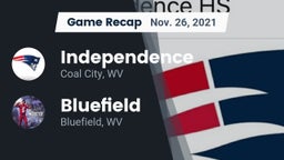 Recap: Independence  vs. Bluefield  2021