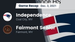 Recap: Independence  vs. Fairmont Senior 2021