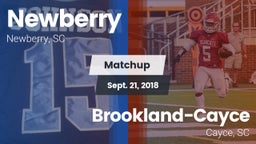 Matchup: Newberry vs. Brookland-Cayce  2018