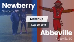 Matchup: Newberry vs. Abbeville  2019