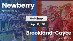 Matchup: Newberry vs. Brookland-Cayce  2019