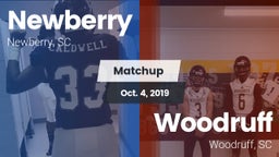Matchup: Newberry vs. Woodruff  2019
