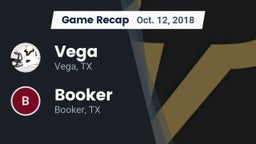 Recap: Vega  vs. Booker  2018