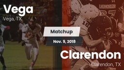 Matchup: Vega vs. Clarendon  2018