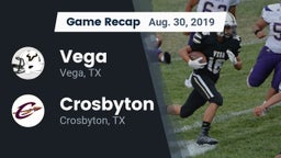 Recap: Vega  vs. Crosbyton  2019