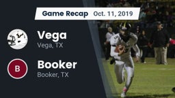 Recap: Vega  vs. Booker  2019