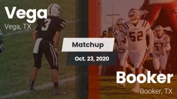 Matchup: Vega vs. Booker  2020