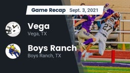 Recap: Vega  vs. Boys Ranch  2021