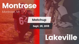 Matchup: Montrose vs. Lakeville 2018