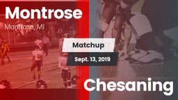 Matchup: Montrose vs. Chesaning 2019