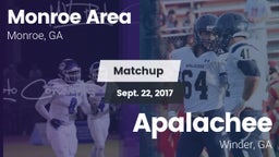 Matchup: Monroe Area vs. Apalachee  2017