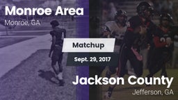 Matchup: Monroe Area vs. Jackson County  2017