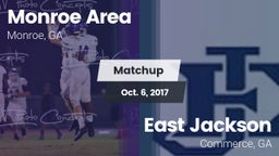 Matchup: Monroe Area vs. East Jackson  2017