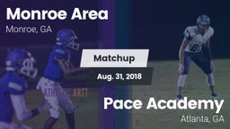 Matchup: Monroe Area vs. Pace Academy  2018