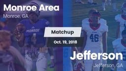Matchup: Monroe Area vs. Jefferson  2018