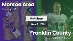 Matchup: Monroe Area vs. Franklin County  2019
