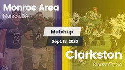 Matchup: Monroe Area vs. Clarkston  2020