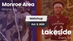 Matchup: Monroe Area vs. Lakeside  2020
