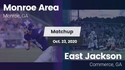Matchup: Monroe Area vs. East Jackson  2020