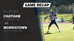 Recap: Chatham  vs. Morristown  2015