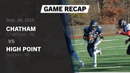 Recap: Chatham  vs. High Point  2015