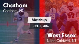 Matchup: Chatham  vs. West Essex  2016