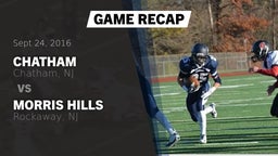 Recap: Chatham  vs. Morris Hills  2016