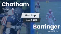 Matchup: Chatham  vs. Barringer  2017