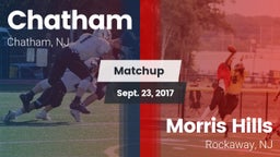 Matchup: Chatham  vs. Morris Hills  2017