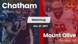 Matchup: Chatham  vs. Mount Olive  2017