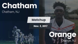 Matchup: Chatham  vs. Orange  2017