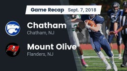 Recap: Chatham  vs. Mount Olive  2018