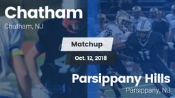 Matchup: Chatham  vs. Parsippany Hills  2018
