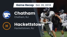 Recap: Chatham  vs. Hackettstown  2018