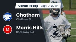 Recap: Chatham  vs. Morris Hills  2019