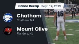 Recap: Chatham  vs. Mount Olive  2019