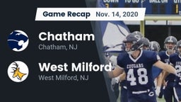 Recap: Chatham  vs. West Milford  2020