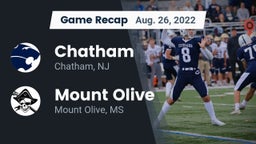 Recap: Chatham  vs. Mount Olive  2022