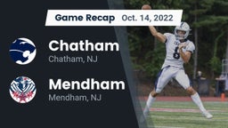 Recap: Chatham  vs. Mendham  2022
