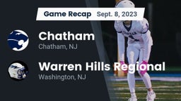 Recap: Chatham  vs. Warren Hills Regional  2023