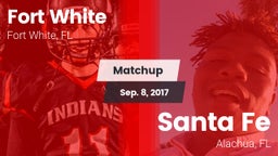 Matchup: Fort White vs. Santa Fe  2017