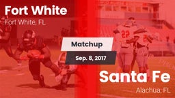 Matchup: Fort White vs. Santa Fe  2016