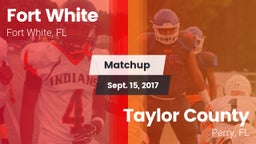 Matchup: Fort White vs. Taylor County  2016