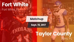 Matchup: Fort White vs. Taylor County  2017