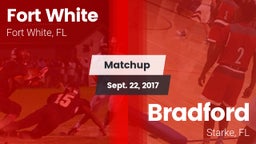 Matchup: Fort White vs. Bradford  2016