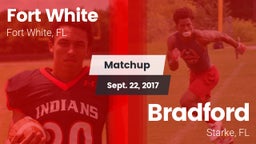 Matchup: Fort White vs. Bradford  2017
