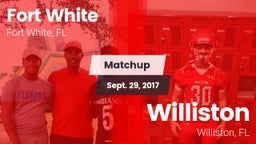 Matchup: Fort White vs. Williston  2017