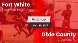 Matchup: Fort White vs. Dixie County  2017