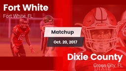 Matchup: Fort White vs. Dixie County  2016